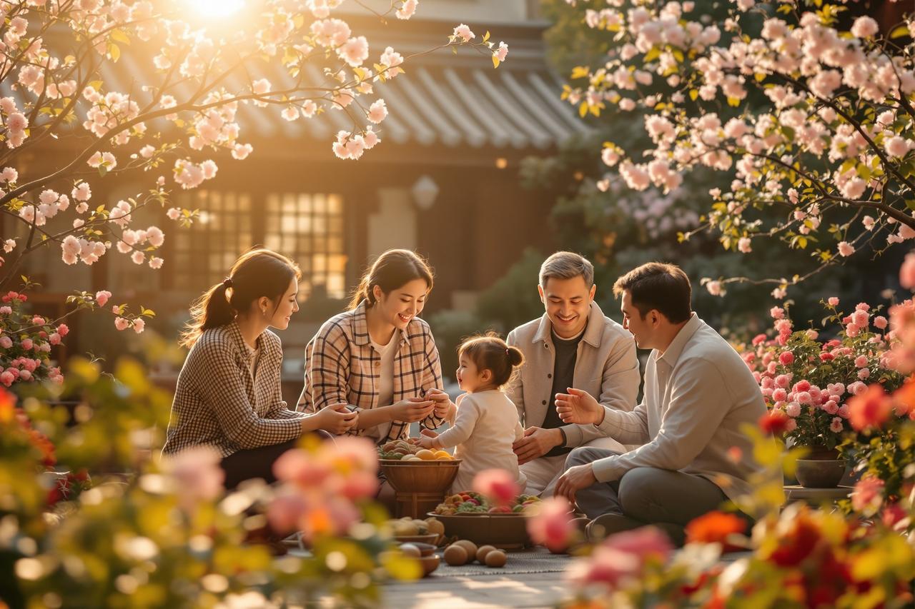 日本影视作品《花开时节》海报